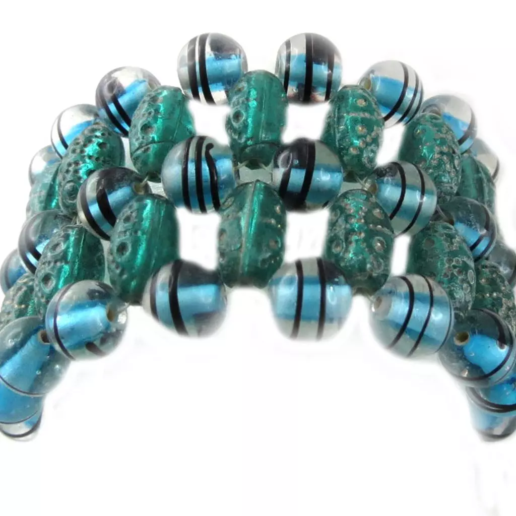 Les Trésors De Lily Bracelet 'Calcutta' Turquoise [B8182]