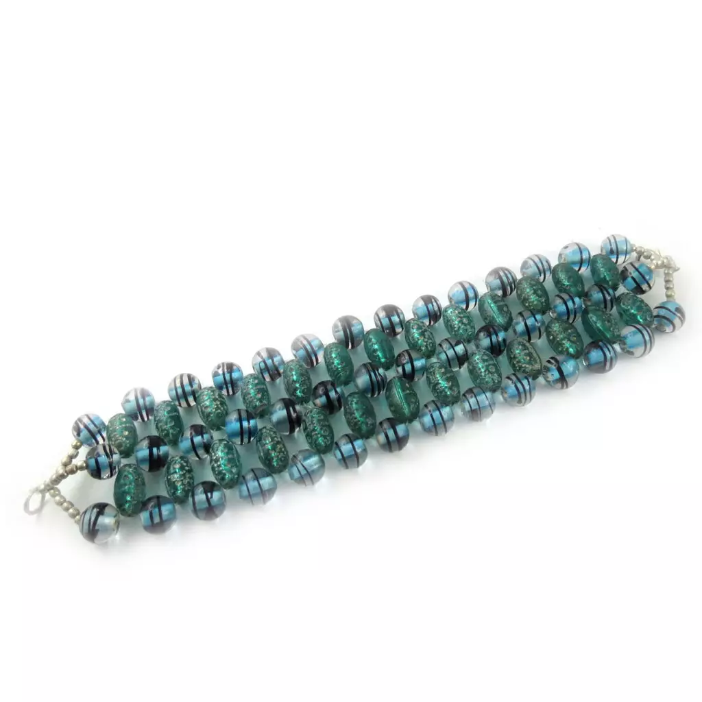 Les Trésors De Lily Bracelet 'Calcutta' Turquoise [B8182]