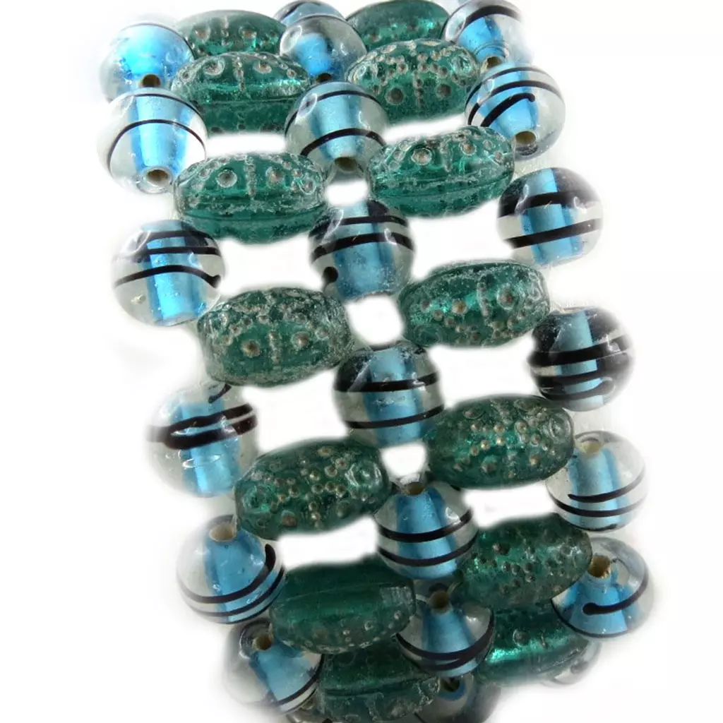 Les Trésors De Lily Bracelet 'Calcutta' Turquoise [B8182]