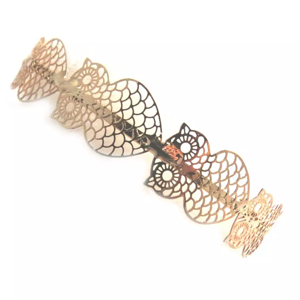 Les Trésors De Lily Bracelet 'Carmen' Doré (chouette) 12 Mm [N3057]