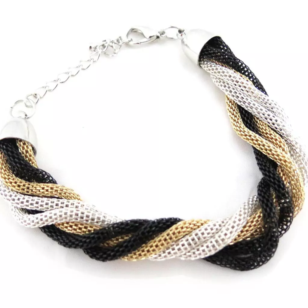 Les Trésors De Lily Bracelet 'Chorégraphie' 3 Tons [J3638]