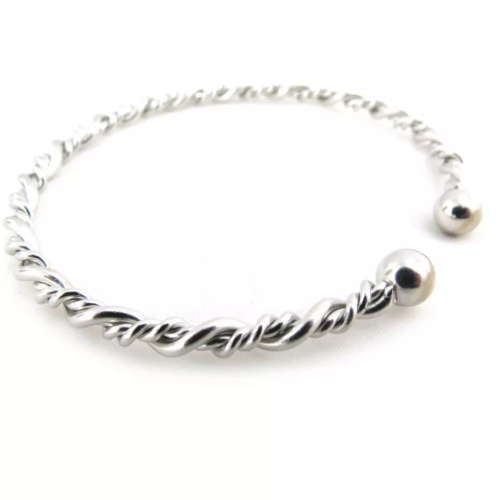 Les Trésors De Lily Bracelet 'Chorégraphie' Argenté [J3613]
