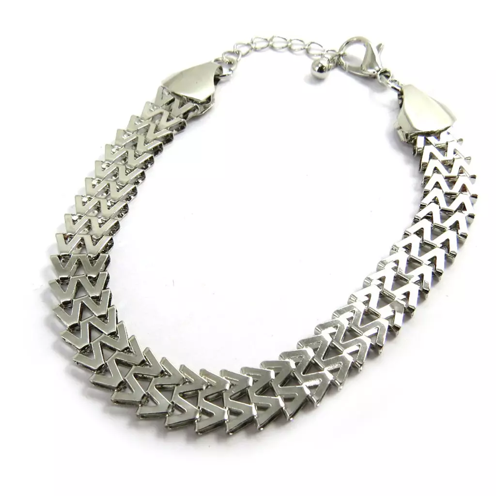 les trésors de lily Bracelet 'Chorégraphie' argenté [M1947]