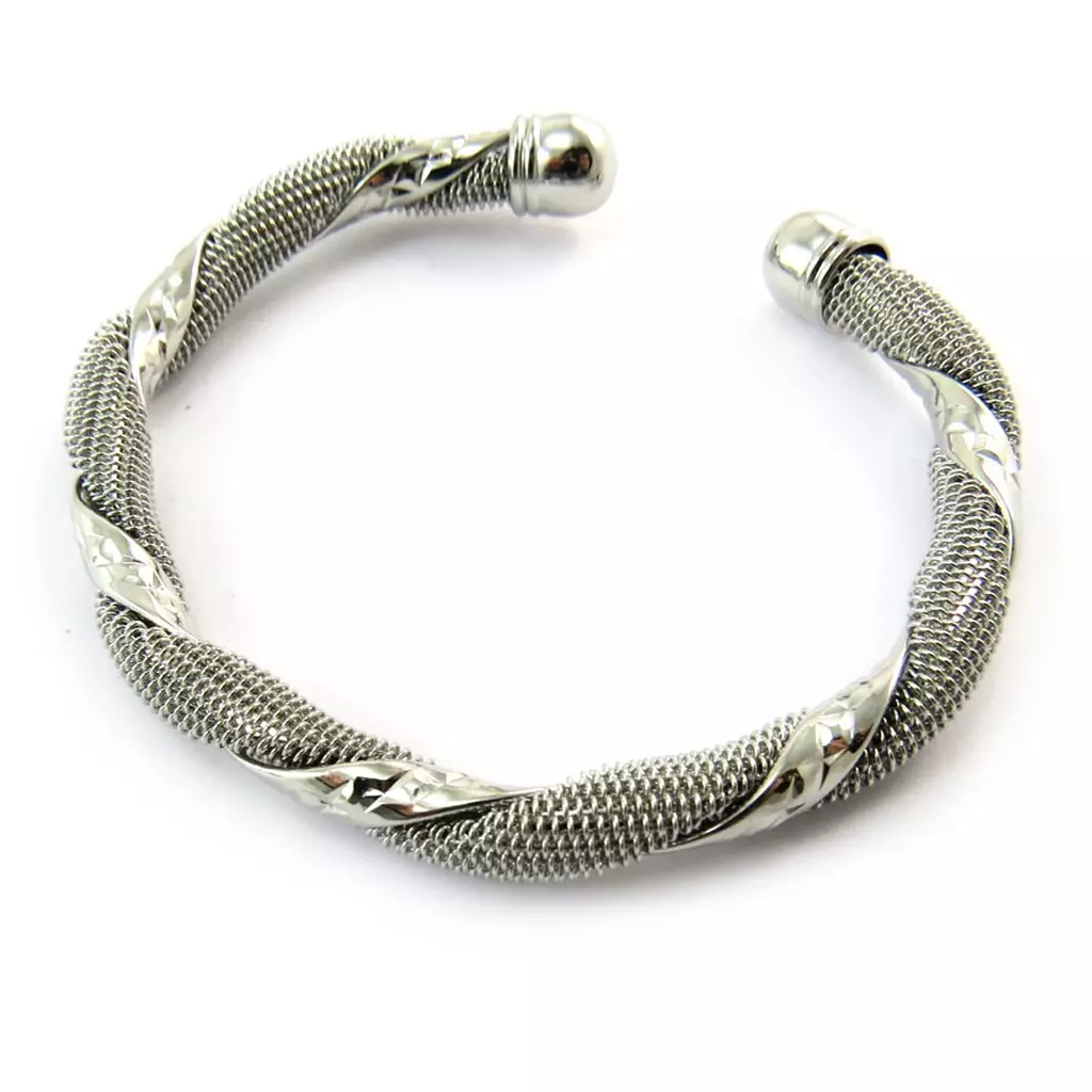 Les Trésors De Lily Bracelet 'Chorégraphie' Argenté [N3473]