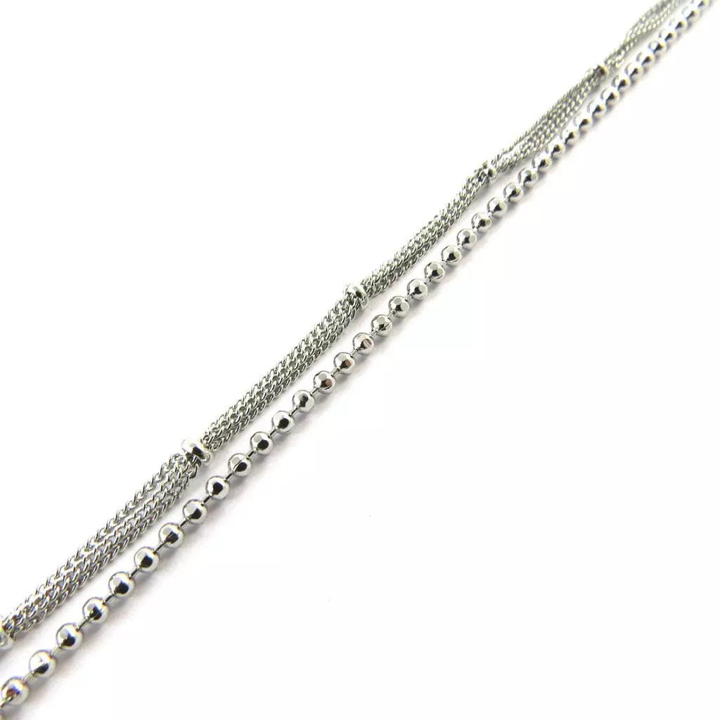 Les Trésors De Lily Bracelet 'Chorégraphie' Argenté [N6348]