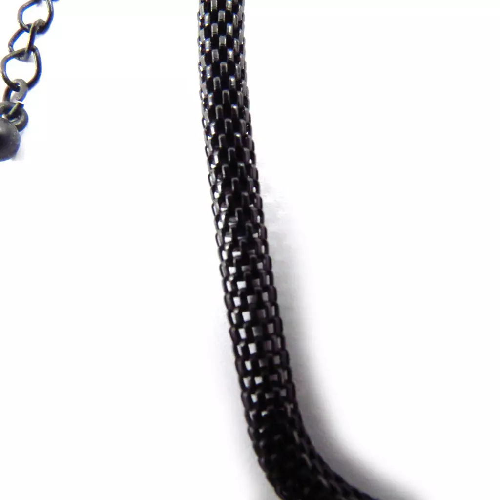 Les Trésors De Lily Bracelet 'Chorégraphie' Noir Argenté [J6329]