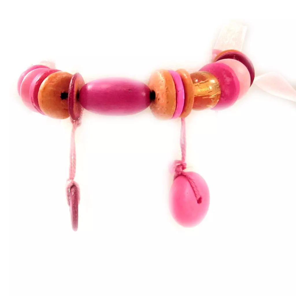 Les Trésors De Lily Bracelet 'Coco Tahiti' Rose [D0826]