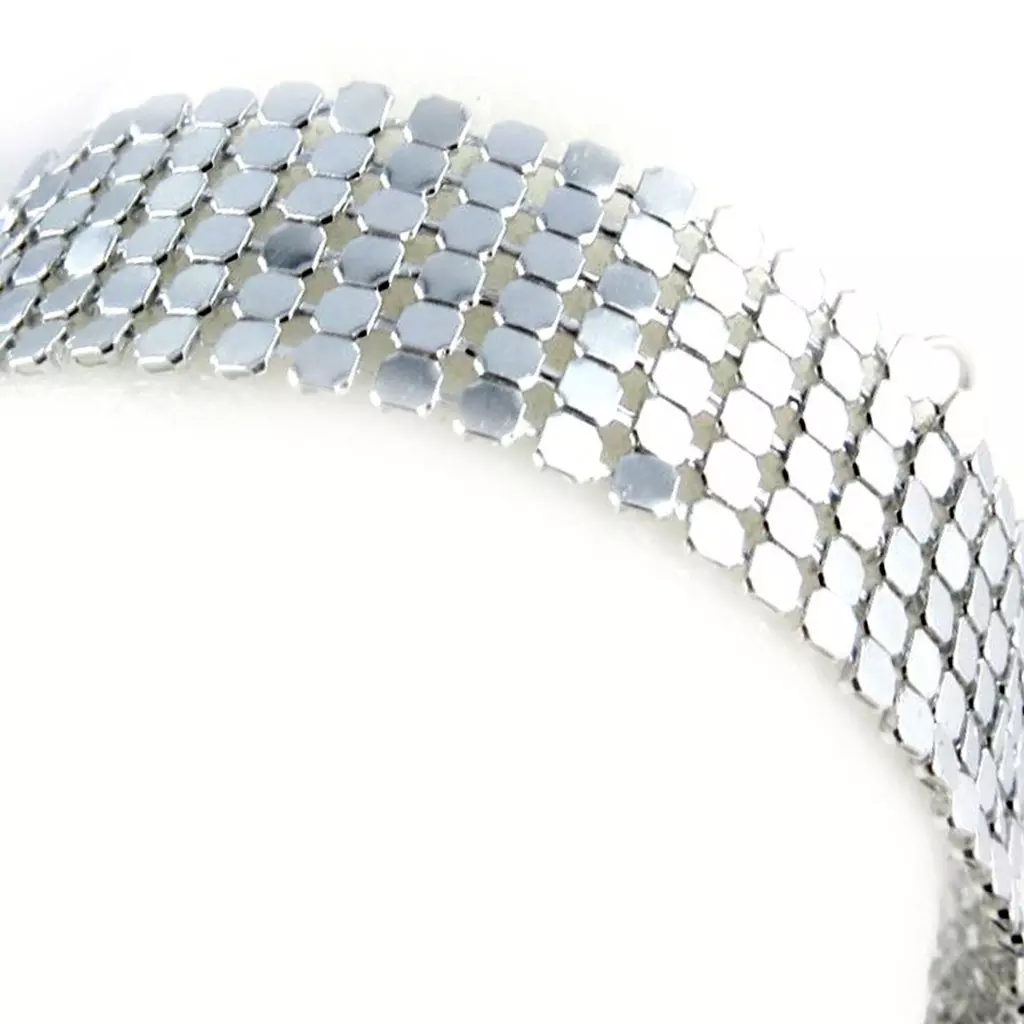 Les Trésors De Lily Bracelet 'Cotte De Maille' Argenté [K9760]