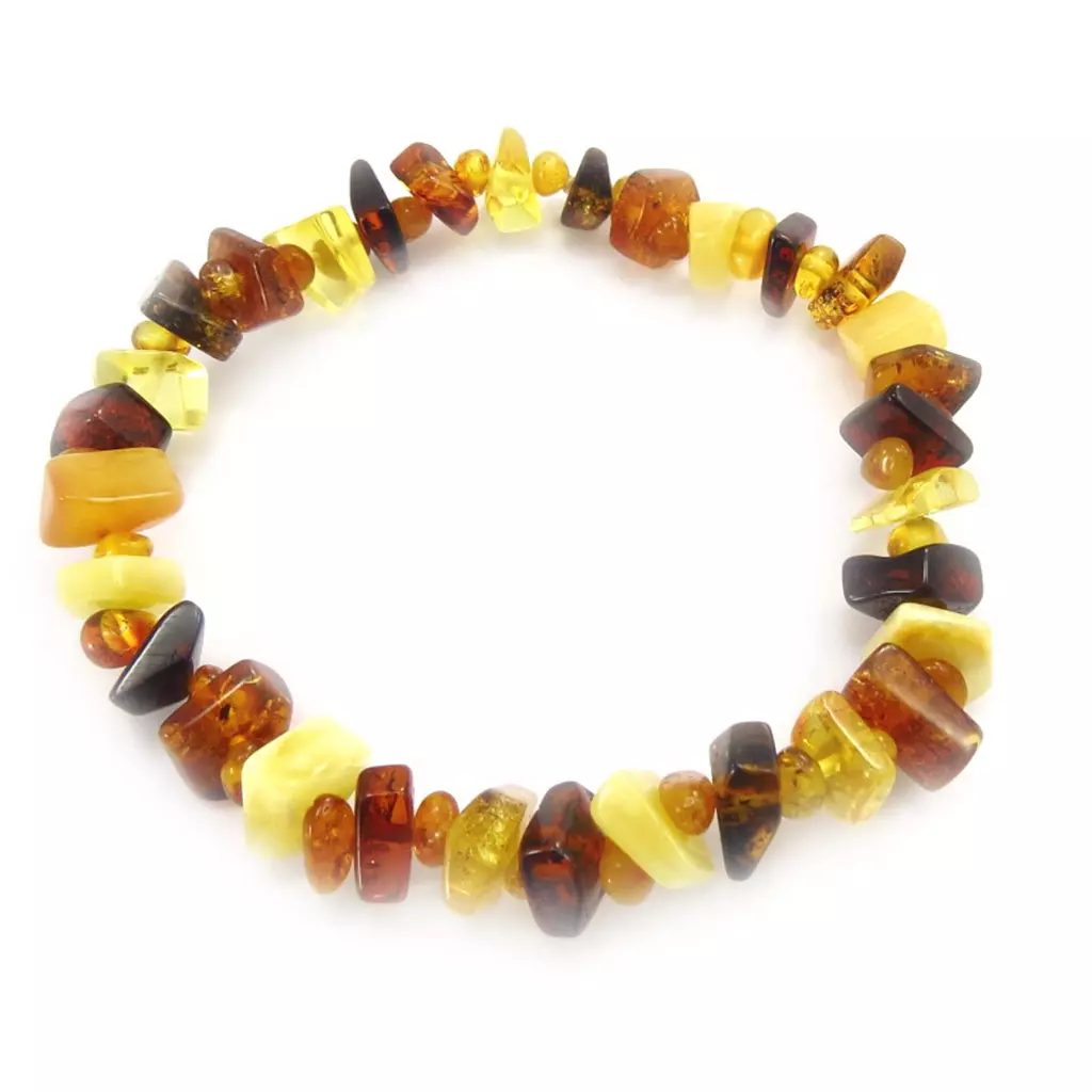 Les Trésors De Lily Bracelet 'Inspiration' Ambre (3 Tons) [K2613]