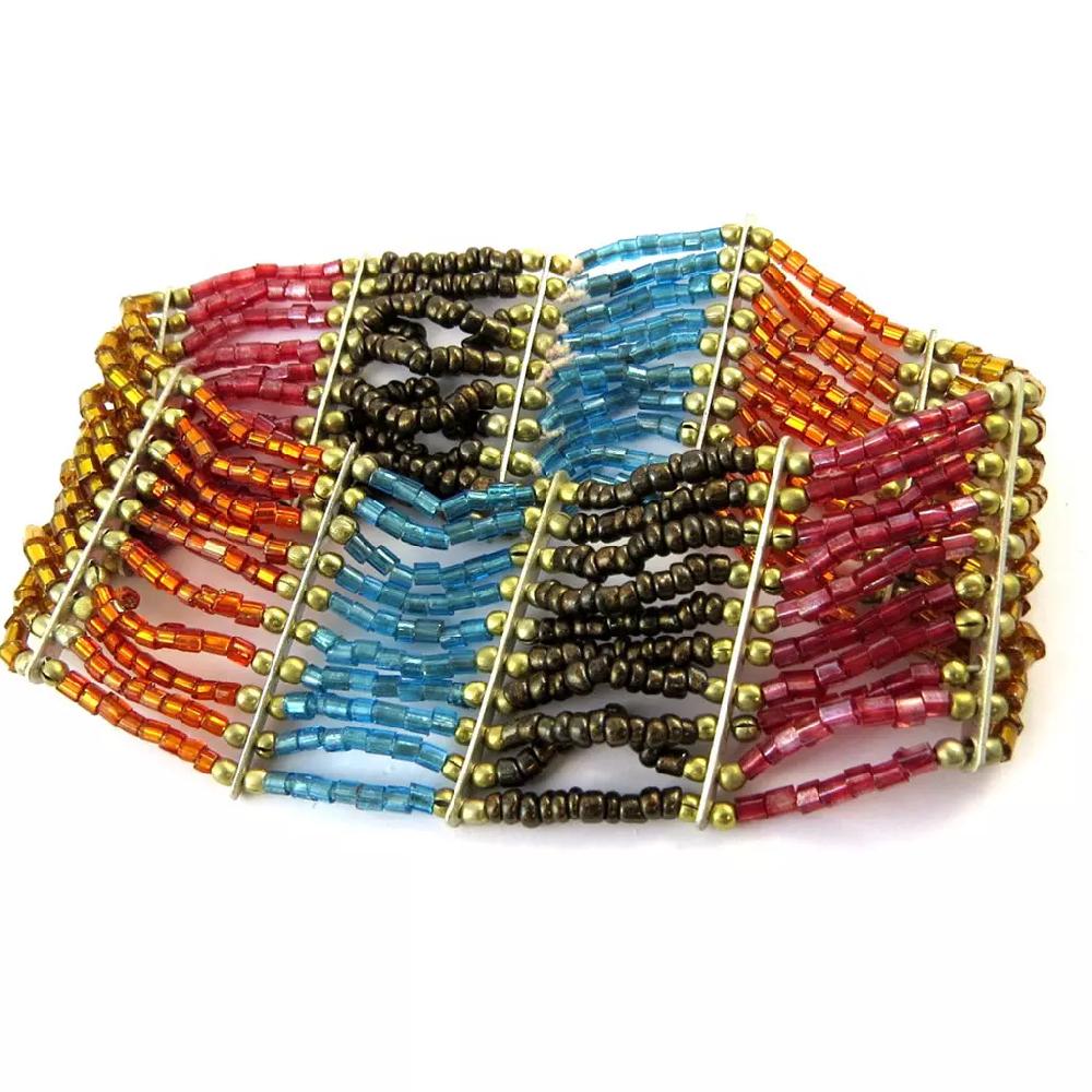 Les Trésors De Lily Bracelet 'Kunju' Tutti Frutti [B8175]