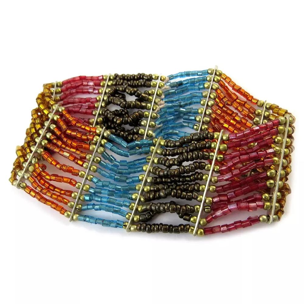 Les Trésors De Lily Bracelet 'Kunju' Tutti Frutti [B8175]
