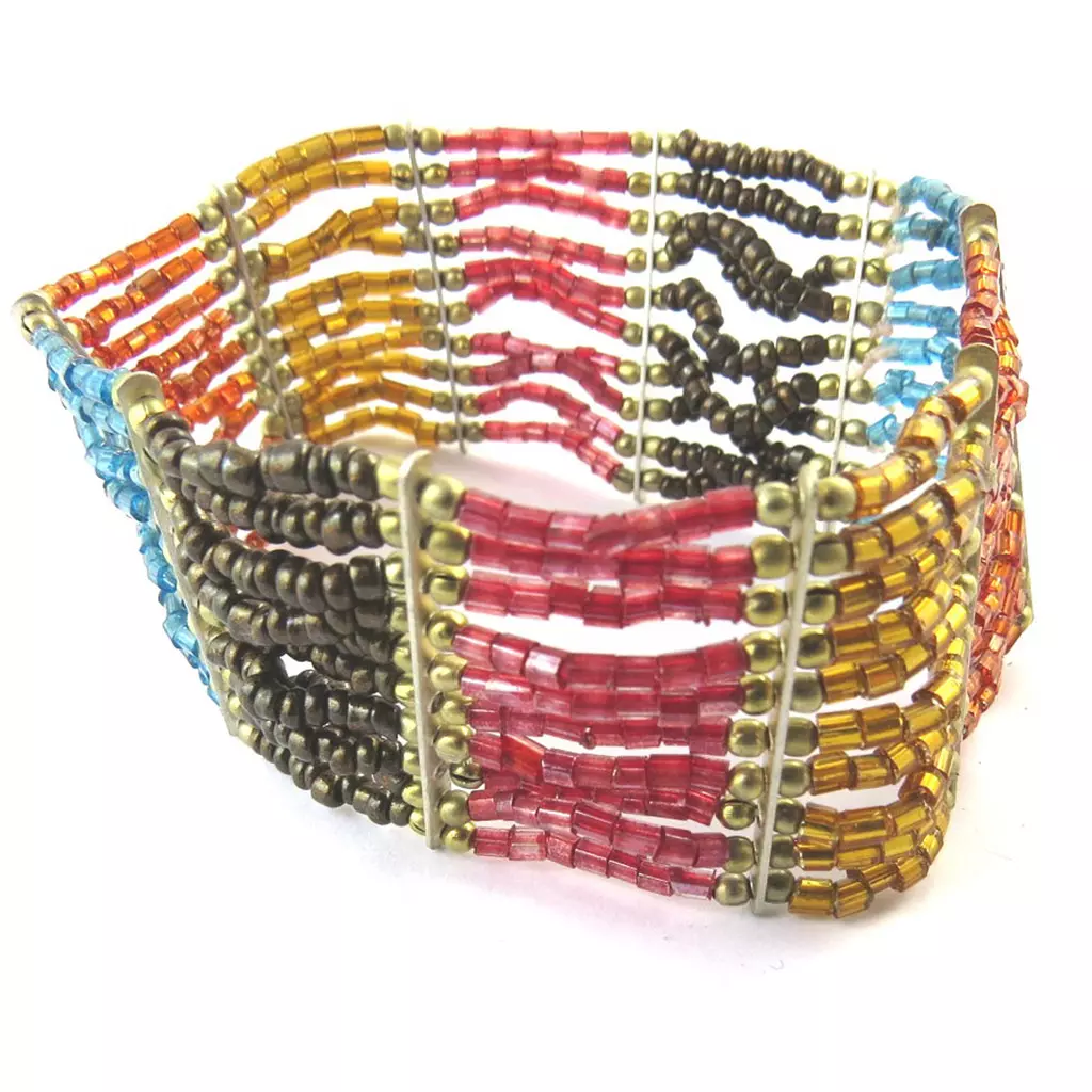 les trésors de lily Bracelet 'Kunju' Tutti Frutti [B8175]