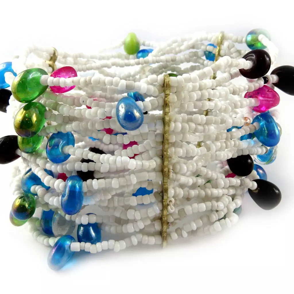 les trésors de lily Bracelet 'Kunju' Tutti Frutti [B8180]