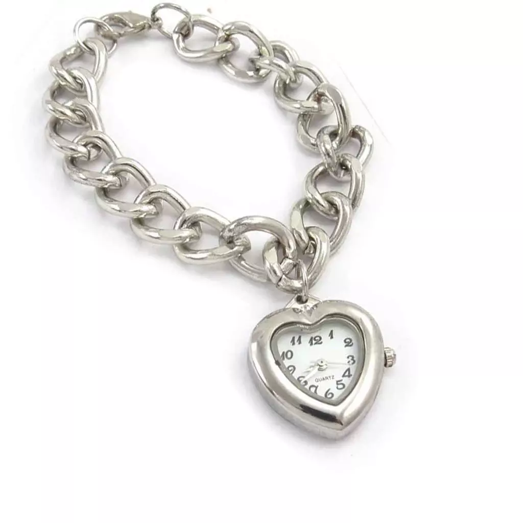 Les Trésors De Lily Bracelet 'Love' Blanc Argenté (montre) [J8064]