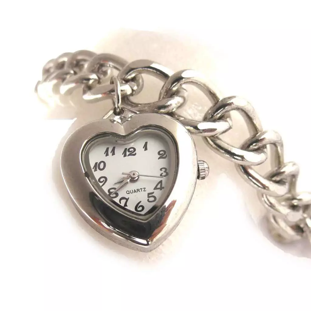 Les Trésors De Lily Bracelet 'Love' Blanc Argenté (montre) [J8064]