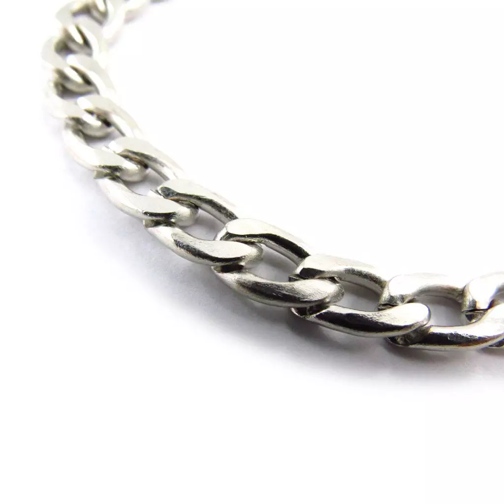 Les Trésors De Lily Bracelet 'Maille Gourmette' Argenté [J6868]