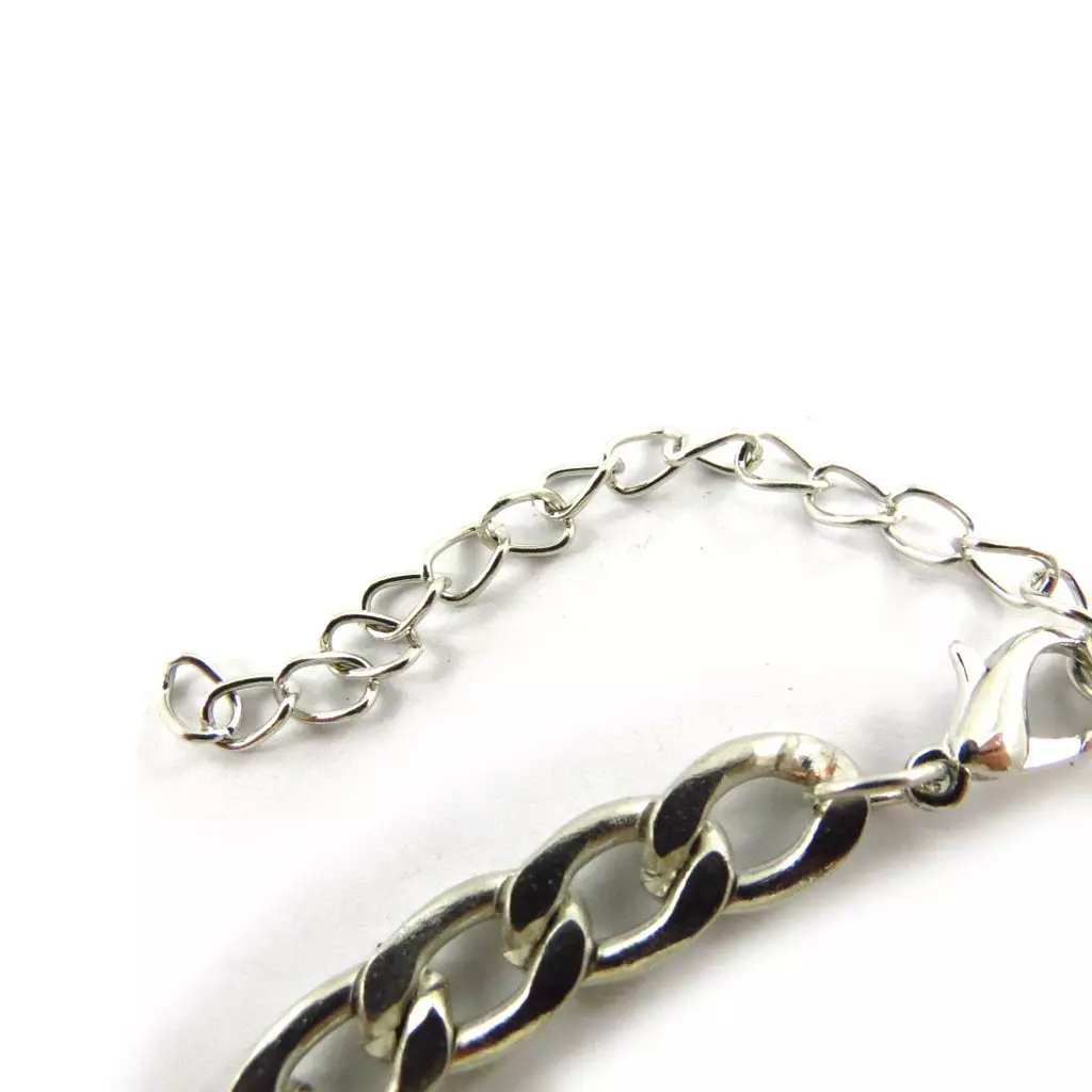 Les Trésors De Lily Bracelet 'Maille Gourmette' Argenté [J6868]