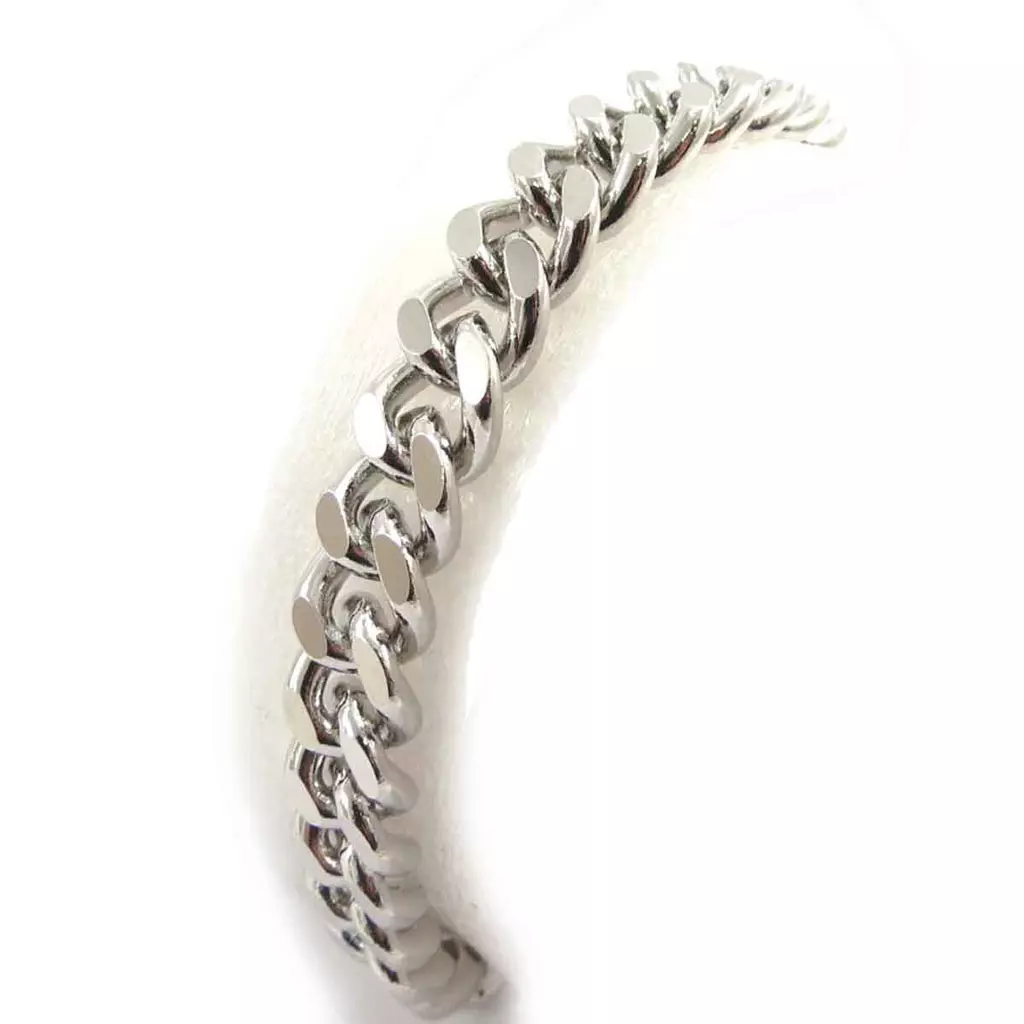 Les Trésors De Lily Bracelet 'Maille Gourmette' Argenté [J7052]