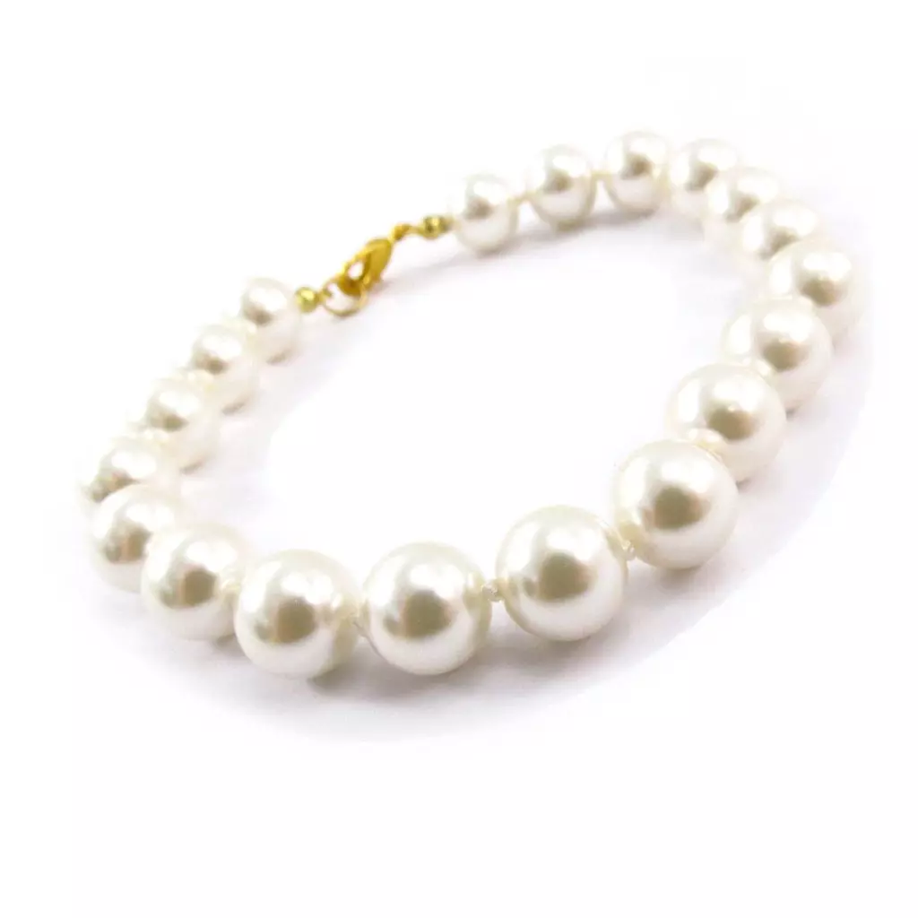 Les Trésors De Lily Bracelet 'Perla' Ivoire 10 Mm [J7222]