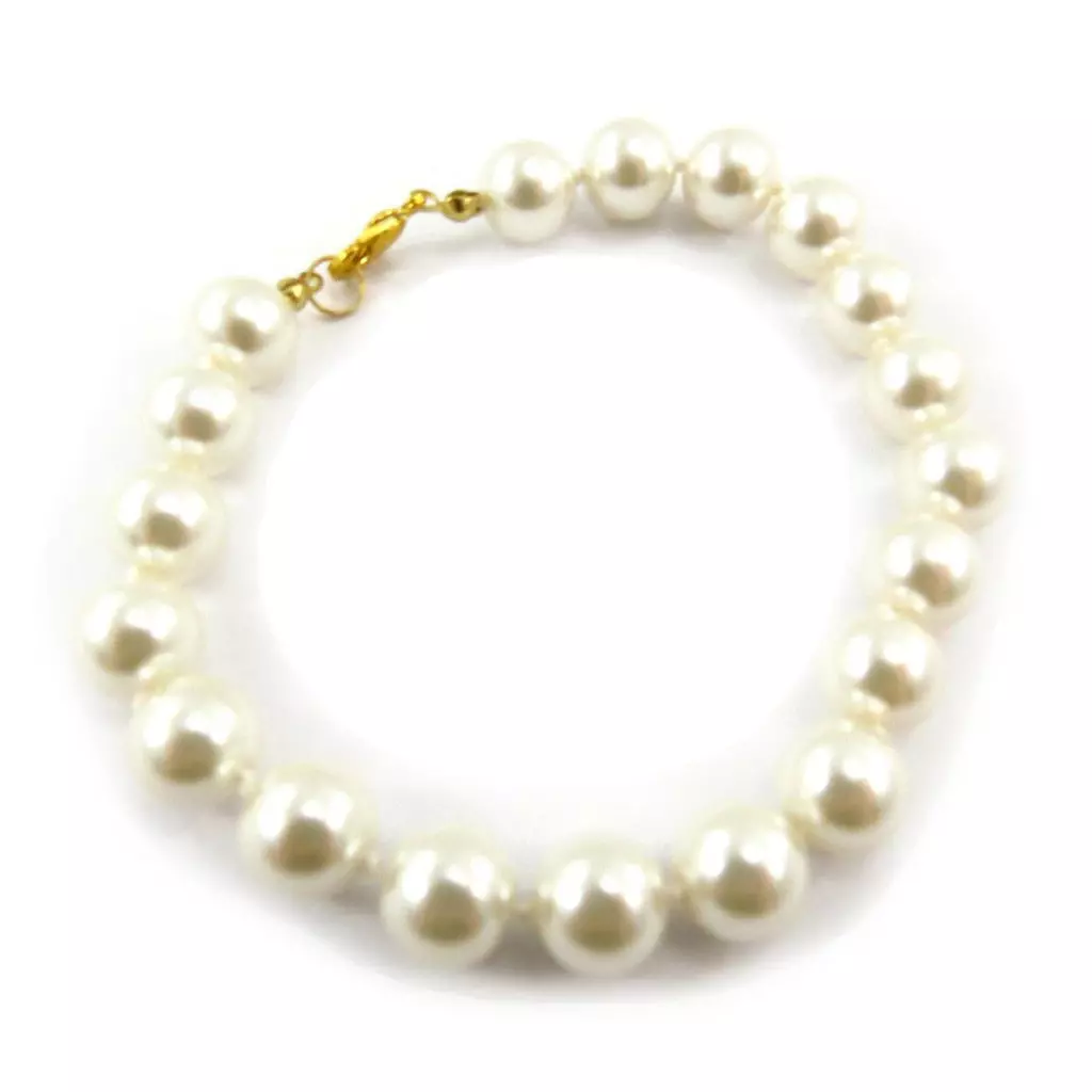 Les Trésors De Lily Bracelet 'Perla' Ivoire 10 Mm [J7222]