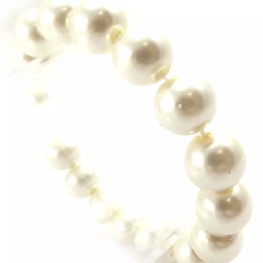 les trésors de lily Bracelet 'Perla' ivoire 12 mm [J8717]