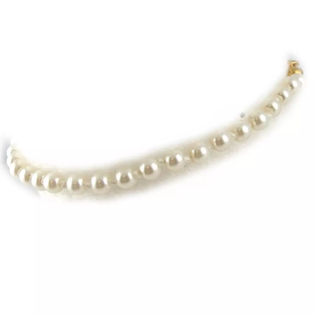 Les Trésors De Lily Bracelet 'Perla' Ivoire 4 Mm [L1332]