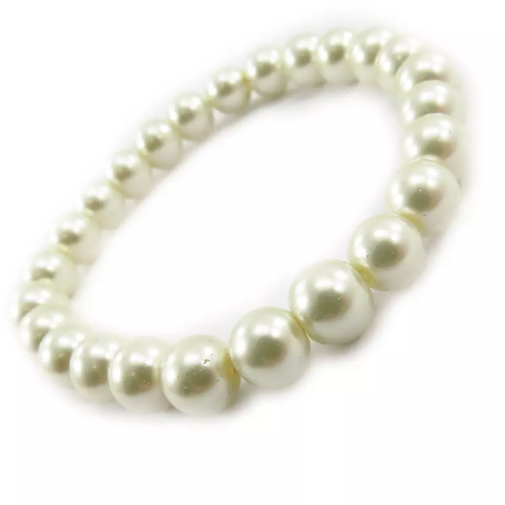 Les Trésors De Lily Bracelet 'Perla' Ivoire 8 Mm [J6887]