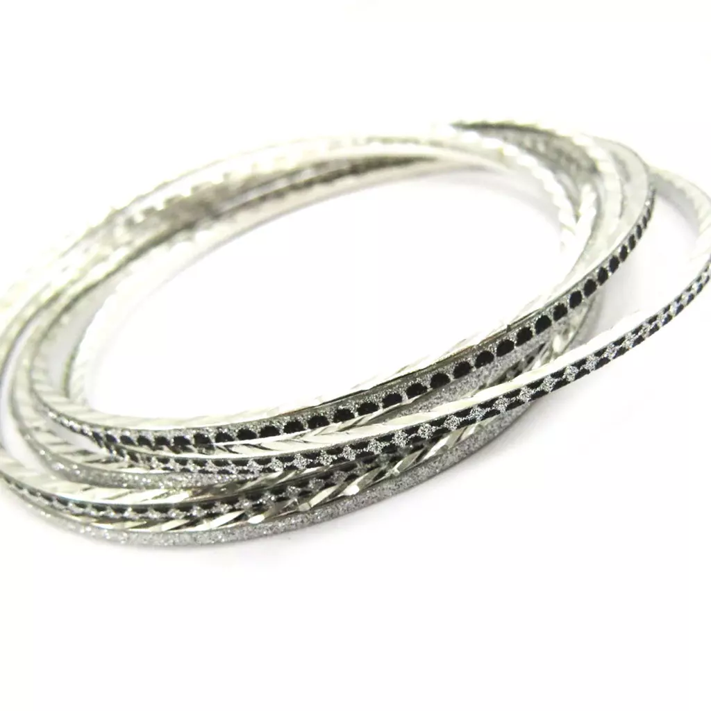 Les Trésors De Lily Bracelet 'Scarlett' Noir Argenté [L6055]