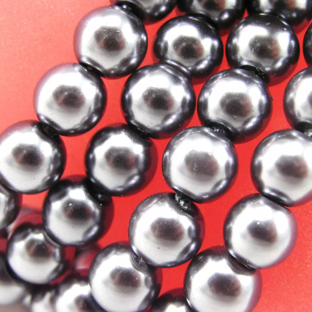 Les Trésors De Lily Bracelet 'Sissi' Bleu Gris 4 Rangs [F5337]