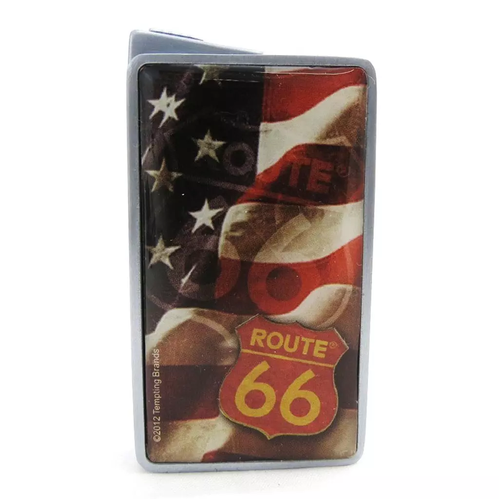 les trésors de lily Briquet 'Route 66' drapeau US [J3789]