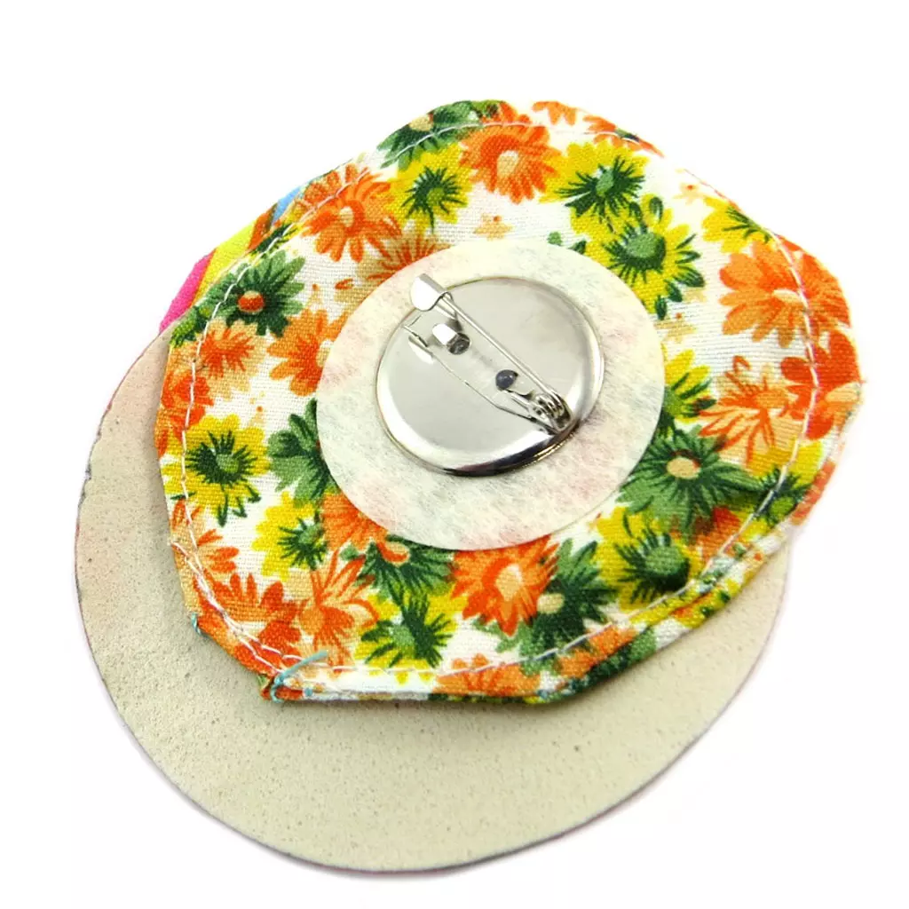 Les Trésors De Lily Broche Créateur 'Capucines' Multicolore [P3686]