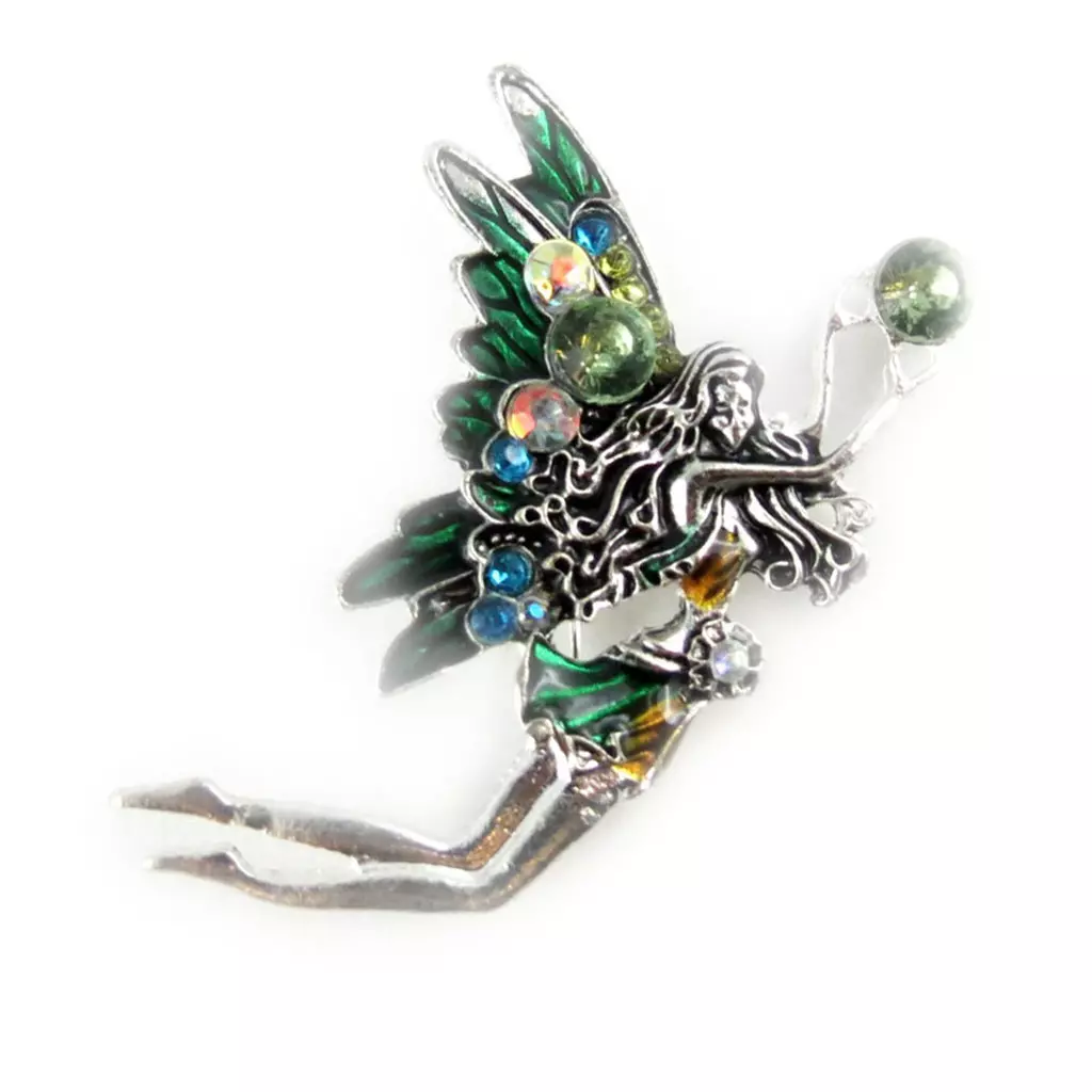 Les Trésors De Lily Broche Créateur 'Fairy Dreams' Vert [K9765]