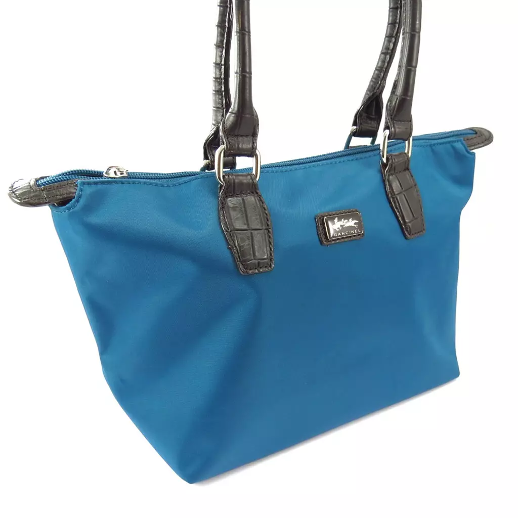 les trésors de lily Cabas 'Lafayette' bleu turquoise (S) [K4322]