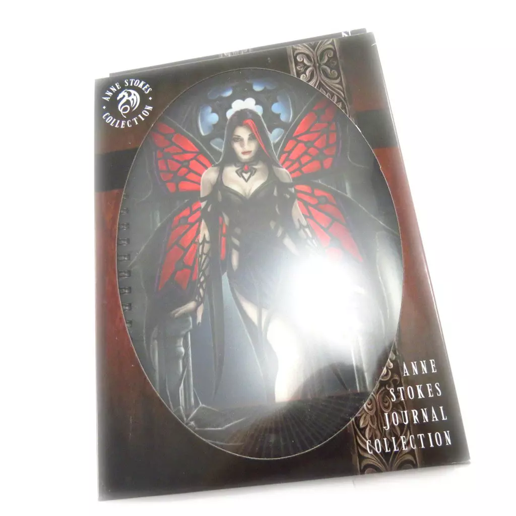 Les Trésors De Lily Carnet à Spirales 'Fairy Dreams' Noir Rouge [J5596]