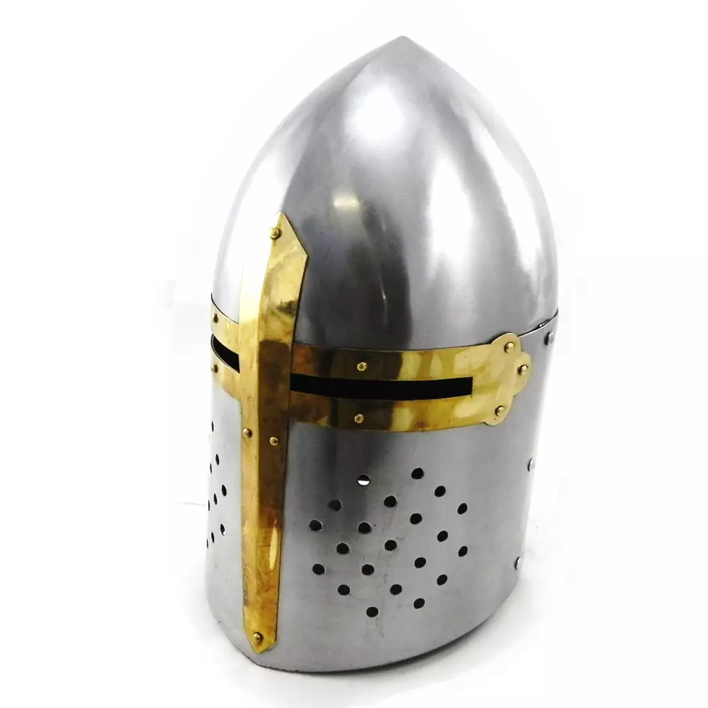 Les Trésors De Lily Casque Médiéval 'Moyen Age' Casque Teuton [I5683]