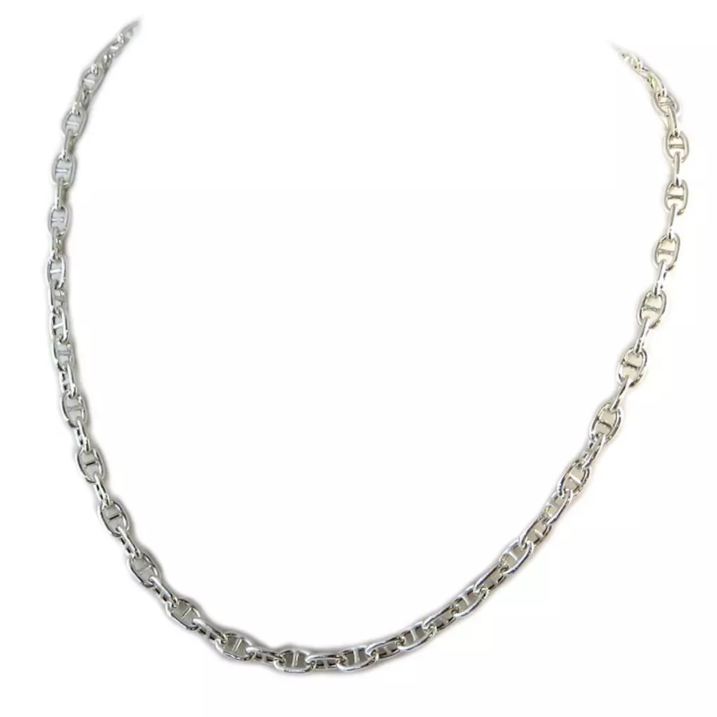 Les Trésors De Lily Chaine Argent 'Maille Marine' 42 Cm 5 Mm [P1716]