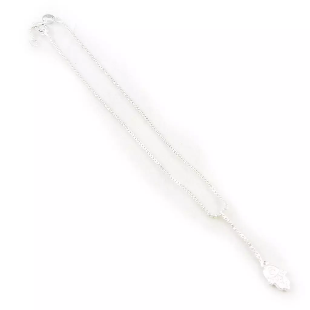 Les Trésors De Lily Chaîne Cheville Argent 'Fatma' Argenté 10 Mm [E9599]