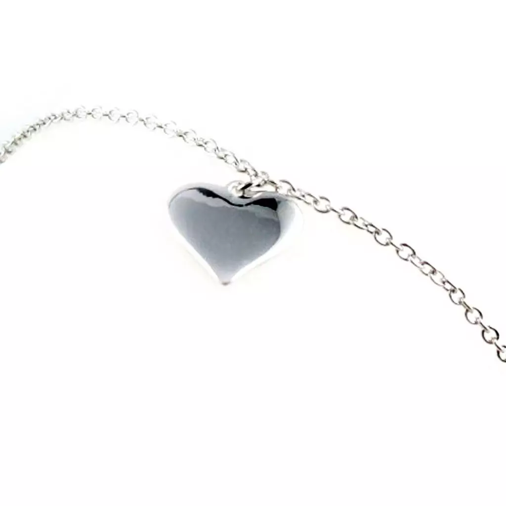 Les Trésors De Lily Chaîne Cheville Argent 'Love' Argenté [K9131]