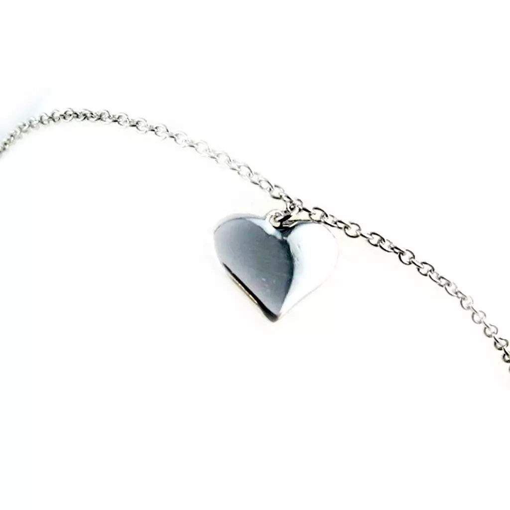Les Trésors De Lily Chaîne Cheville Argent 'Love' Argenté [K9131]
