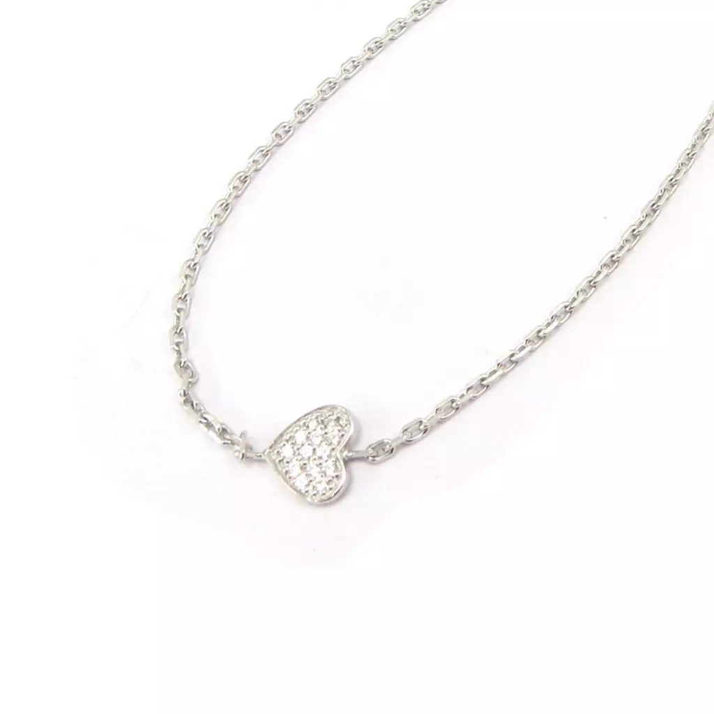 Les Trésors De Lily Chaîne Cheville Argent 'Love Divine' [F0097]