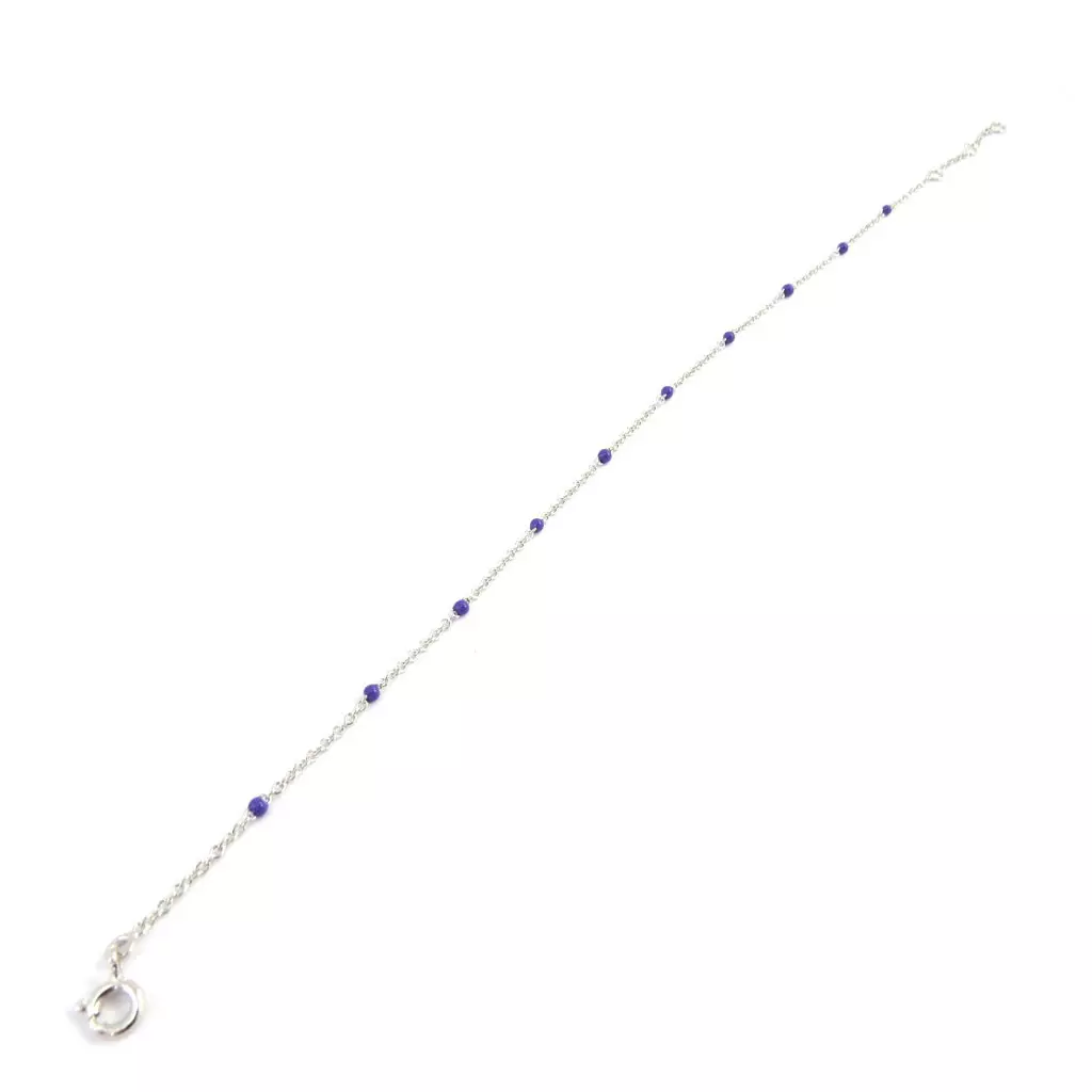 Les Trésors De Lily Chaîne Cheville 'Carmen' Violet [M5946]