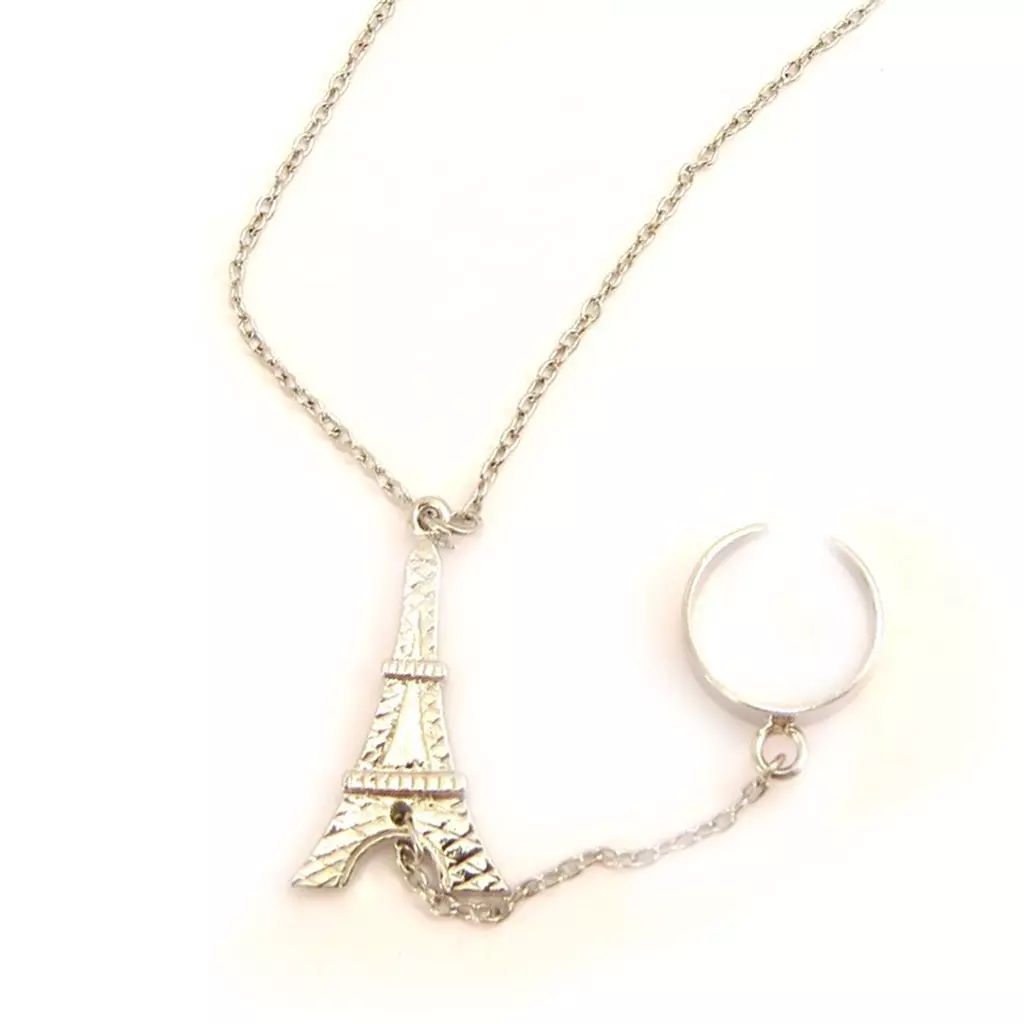 Les Trésors De Lily Chaine Cheville Esclave 'Tour Eiffel' [L5096]