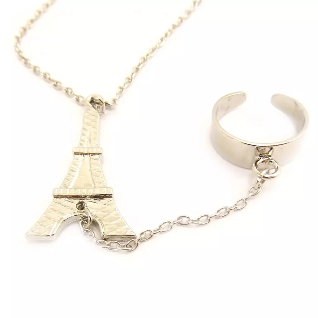 Les Trésors De Lily Chaine Cheville Esclave 'Tour Eiffel' [L5096]