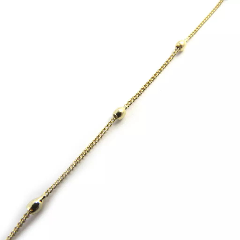 Les Trésors De Lily Chaîne Cheville Plaqué Or 'Chorégraphie' [M4960]