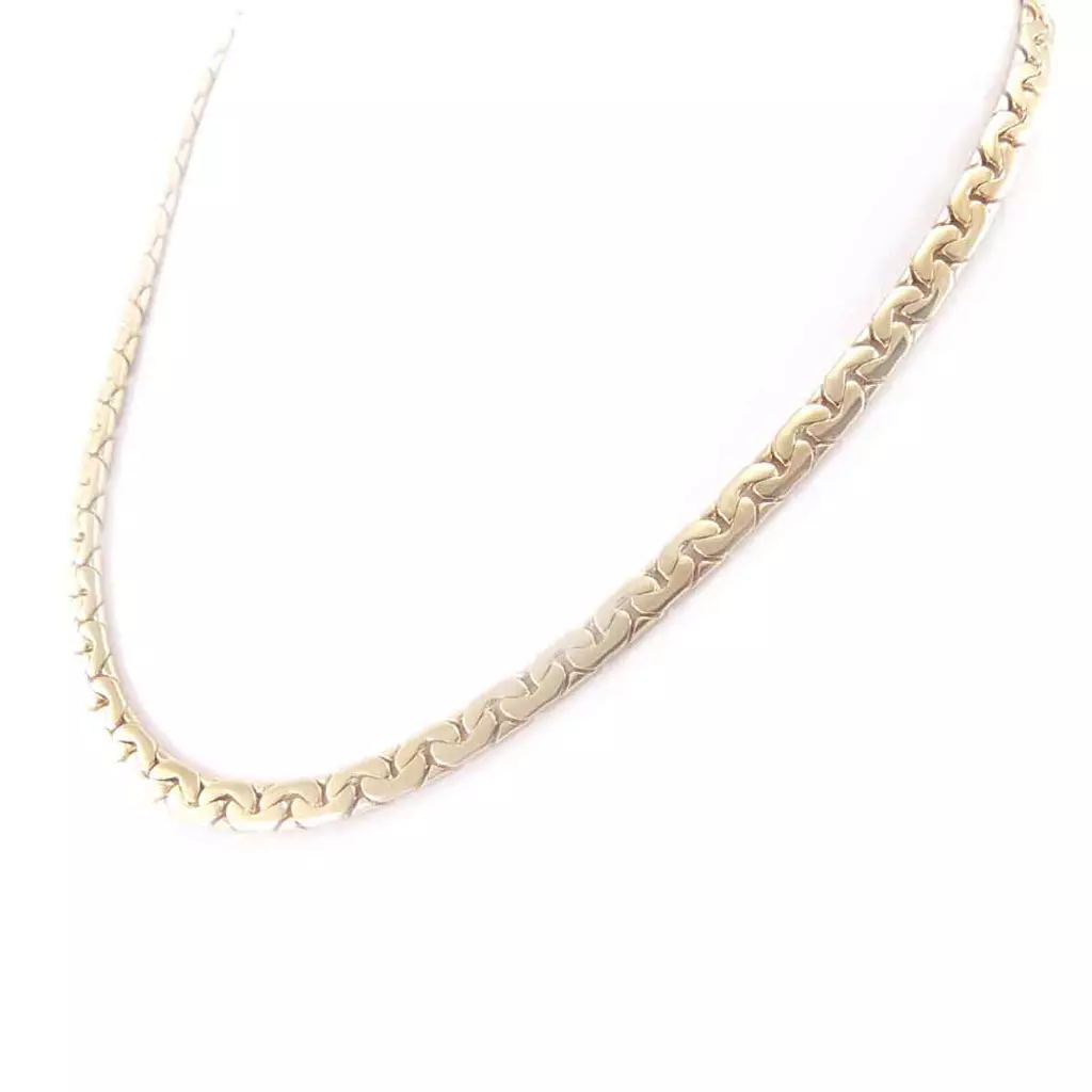 Les Trésors De Lily Chaine Plaqué Or 'Haricot' 45 Cm 42 Mm [J7217]