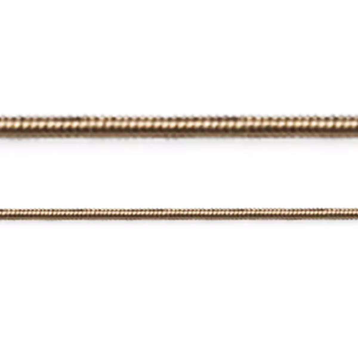 les trésors de lily Chaine Plaqué Or 'Maille Gourmette' doré 45 cm 2 mm [R7207]