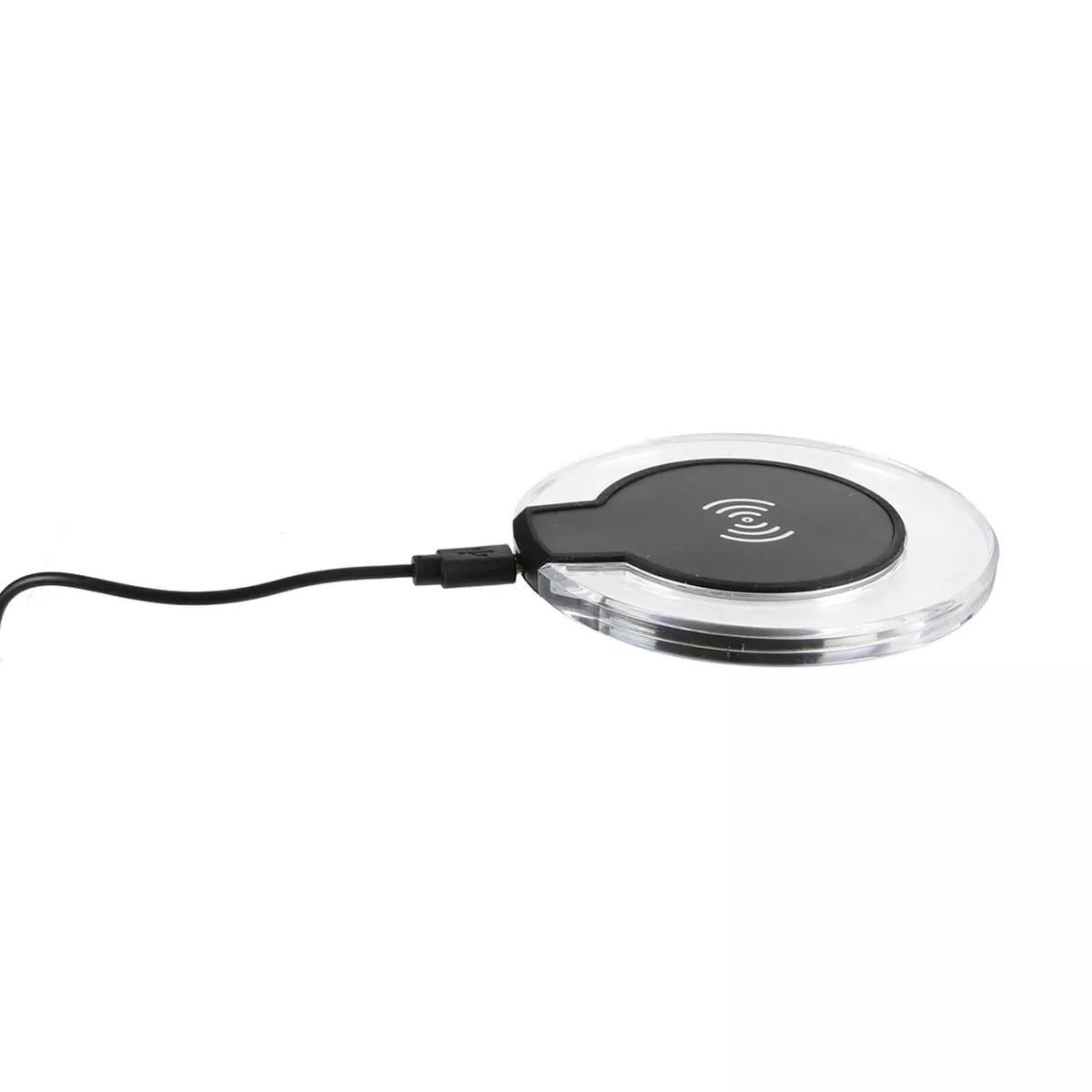 Les Trésors De Lily Chargeur à Induction Sans Fil 'Design' Noir 10 Cm [R2909]