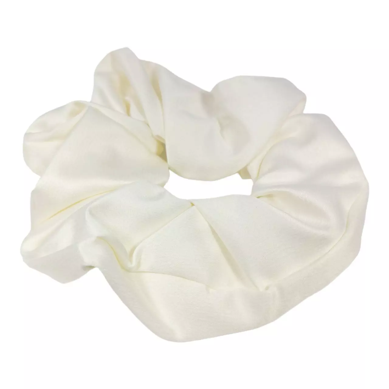 les trésors de lily Chouchou créateur 'Scarlett' ivoire largeur 5 cm (satiné) [R6303]