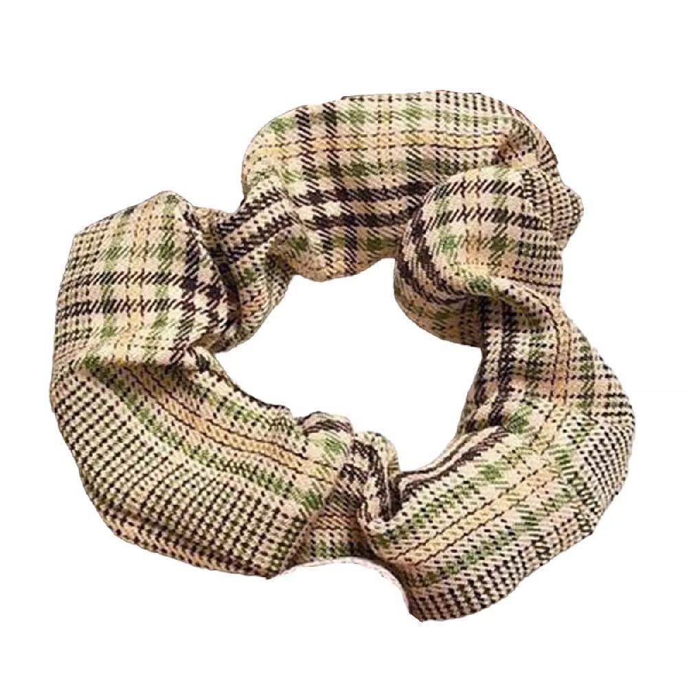 les trésors de lily Chouchou créateur 'Scarlett' vert largeur 3 cm (scottish) [R6302]