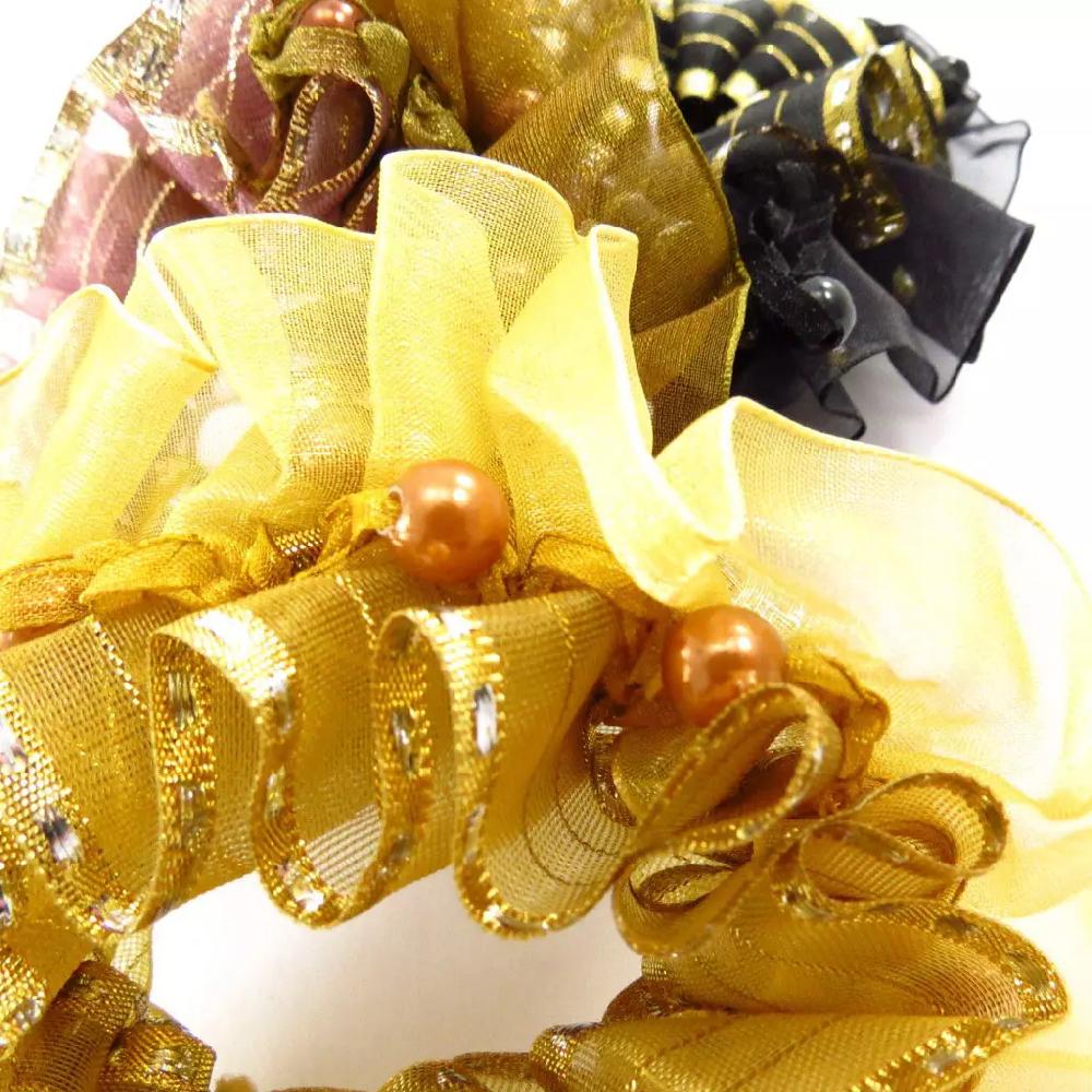 les trésors de lily Chouchou 'Scarlett' ambre 4 cm [R7793]